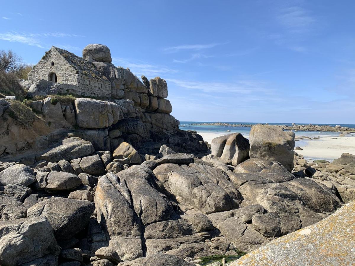 L'Escale 551, Gite Santec A 250M De La Plage Luaran gambar