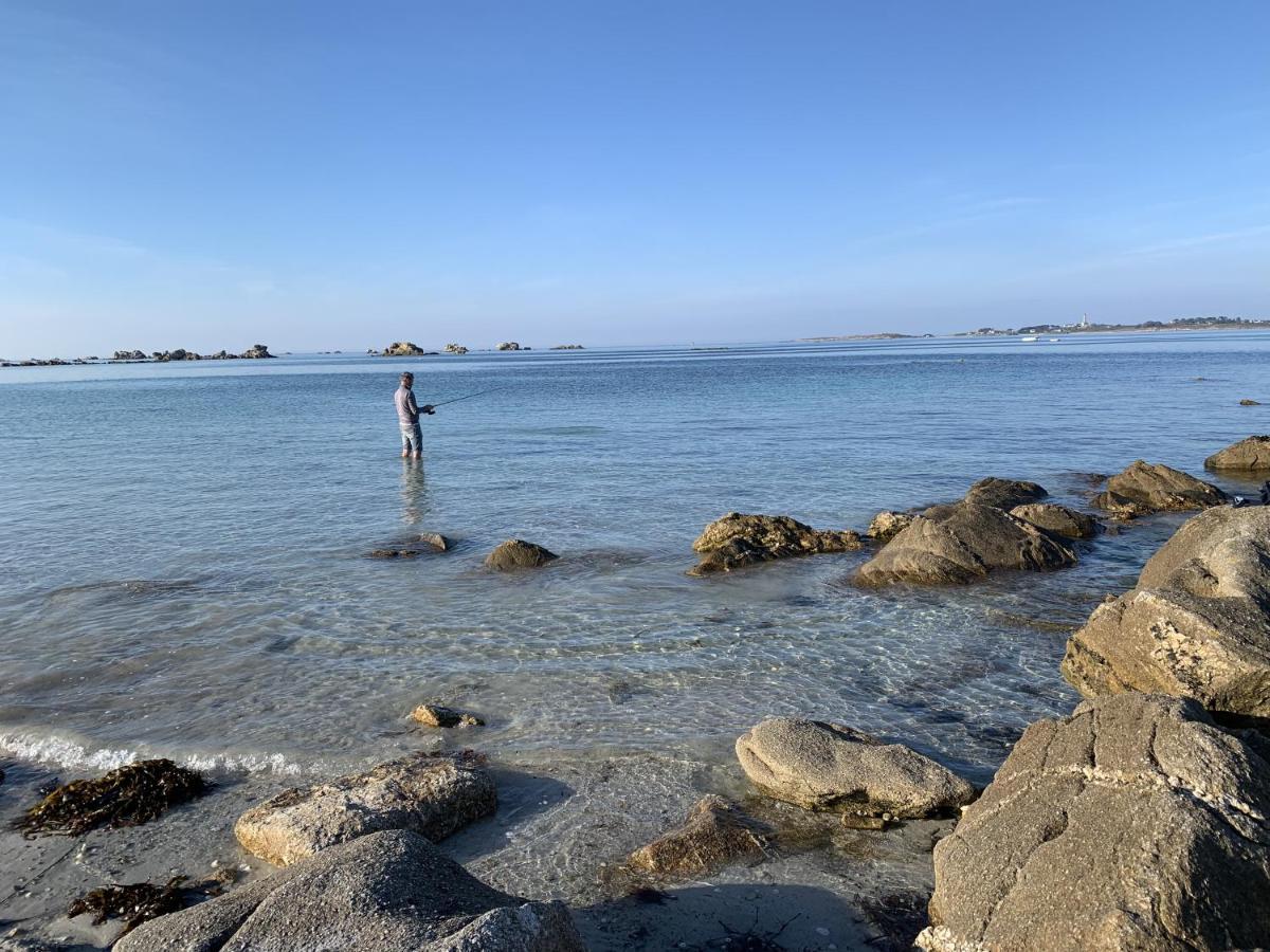 L'Escale 551, Gite Santec A 250M De La Plage Luaran gambar